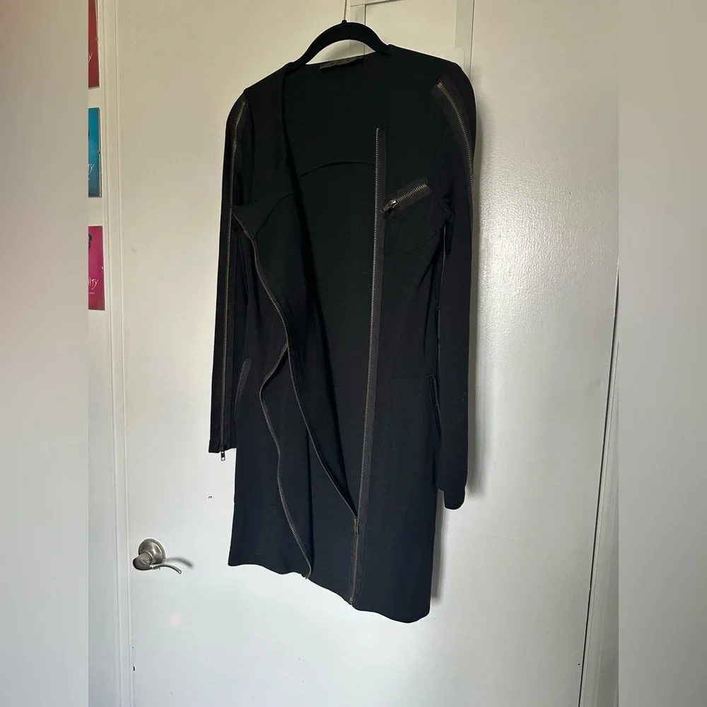 TOV Holy G. Black Zippered Dress - Picture 3 of 7